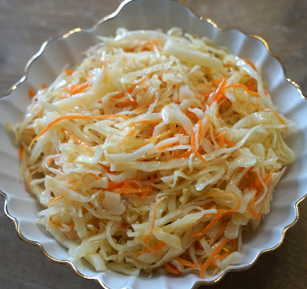 Капуста маринованная с горчицей